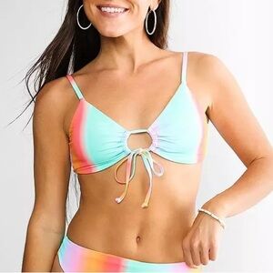 Dippin’ Daisy’s Tranquil Bikini Top in Aura